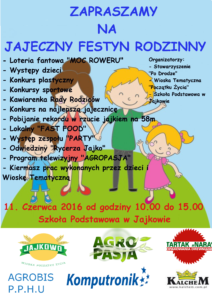 Festyn Jajkowo - plakat