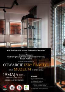 Plakat otwarcie muzeum